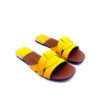 Yellow Flat Slippers For Girls