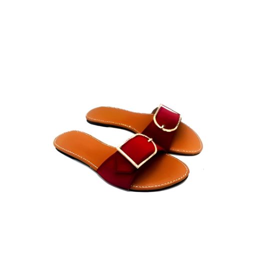 Satin Flat Slipper For Women