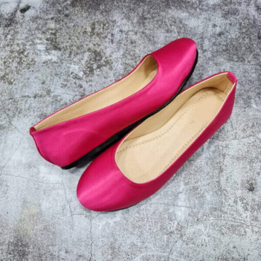 Satin Pumps for Girls
