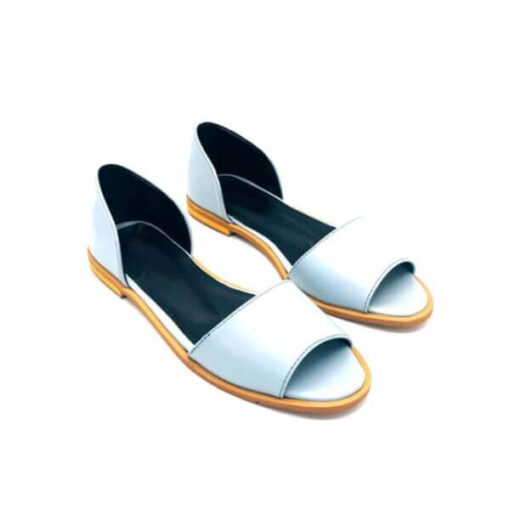 Flat Black Slippers for Girls
