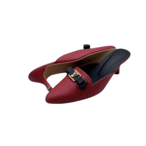 Crocodile Midheel Pump Shoes
