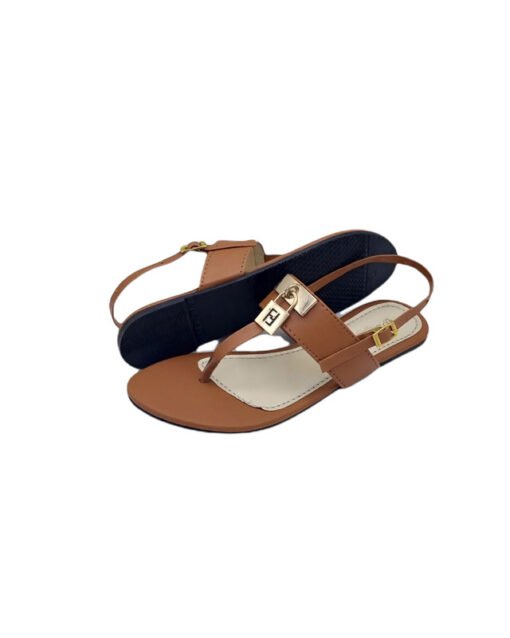 Leather Look Sandals For Women