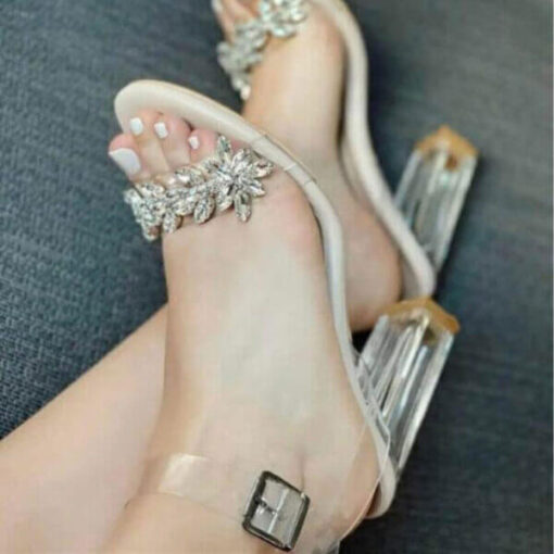Transparent Heels For Girls