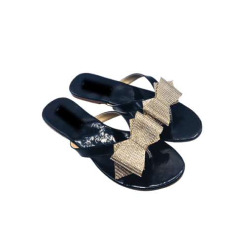 Stylish Black Slippers For Women