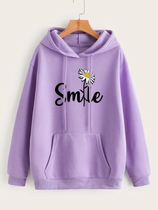 Printed Sweat T-Shirts For Girls - Image 2