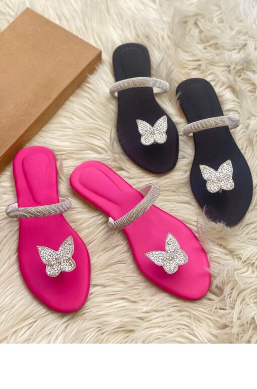 Fancy Slippers For Girl's