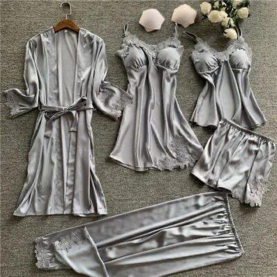 Night Dress Bridal Set