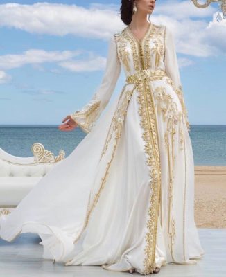 Kaftan Wedding Dress