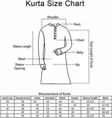 How Do I know My Kurta Size